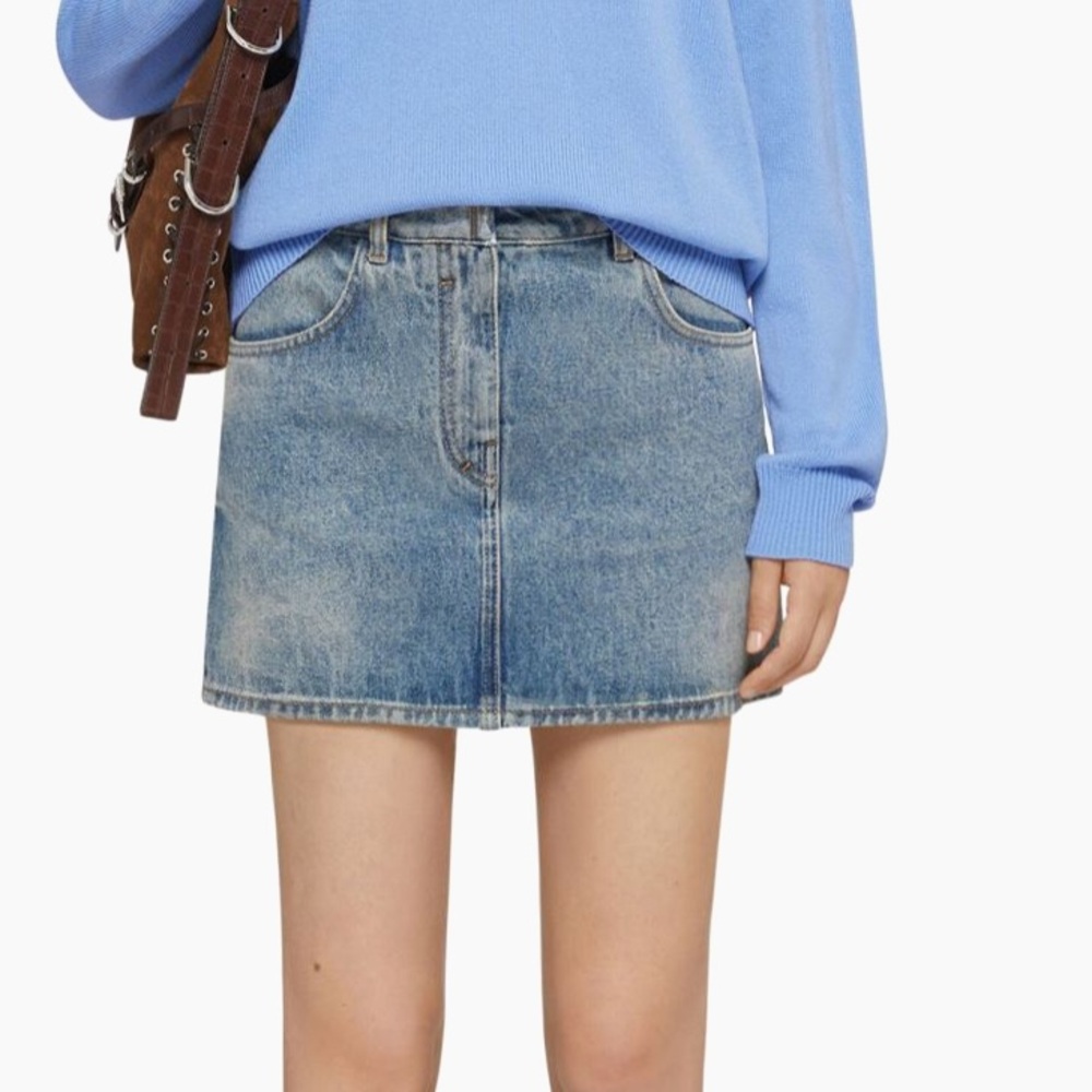 Givenchy denim skirt